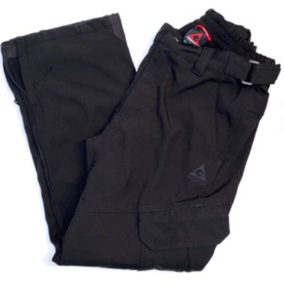Gerry Men's Water Resistant Fleece Lined 4-Way Stretch Snow Pants, Black, Size M - Picture 5 of 14